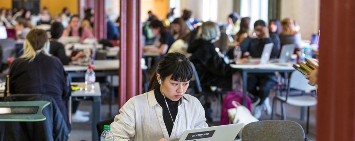 Studying at the Library Group Zone © John Sturrock